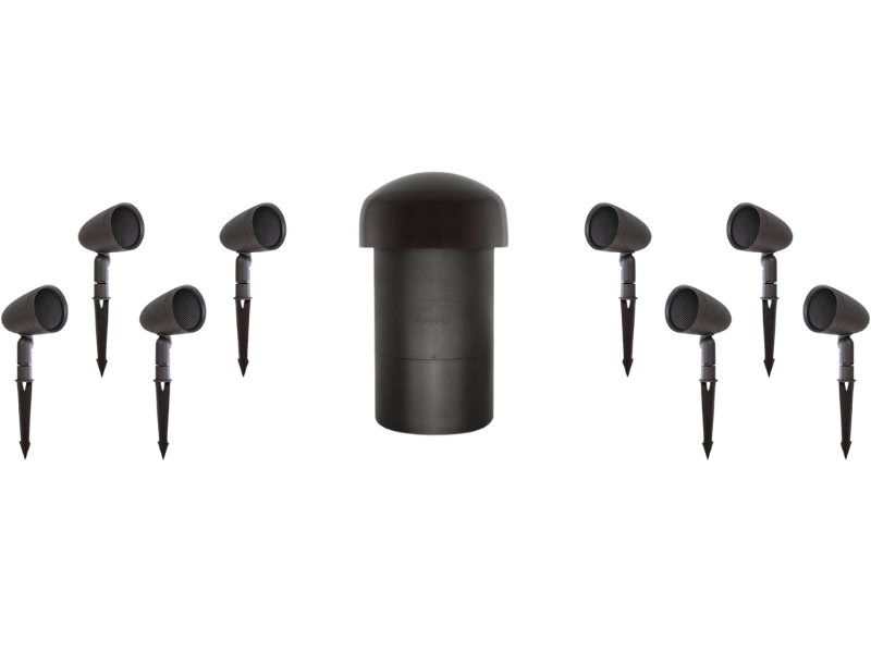 Sonance SGS 8.1 Outdoor Audio System (8 Sats, 1 Sub)