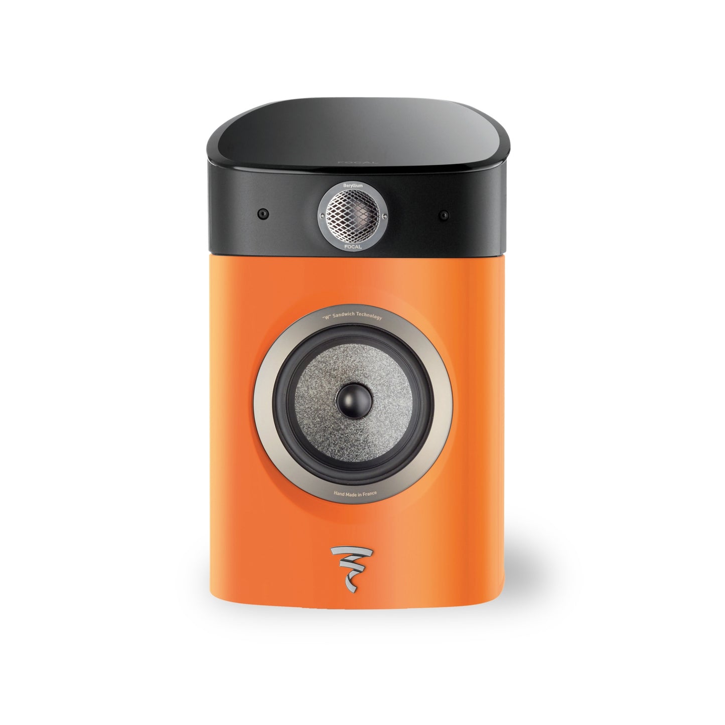 focal sopra n1 speaker in orange