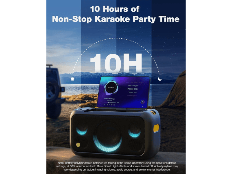Ikarao Break X1 Premium Portable Karaoke Machine