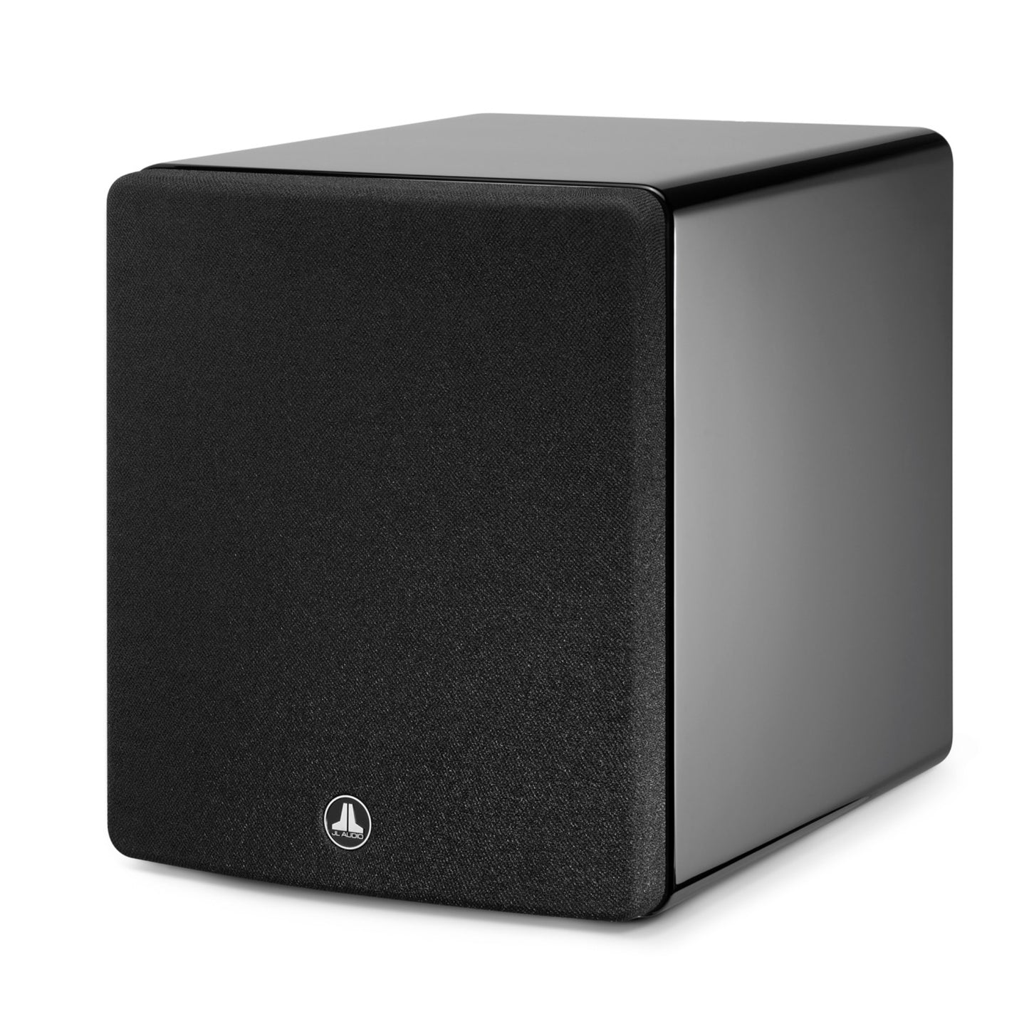 jl audio fathom f110 v2 powered subwoofer in black color