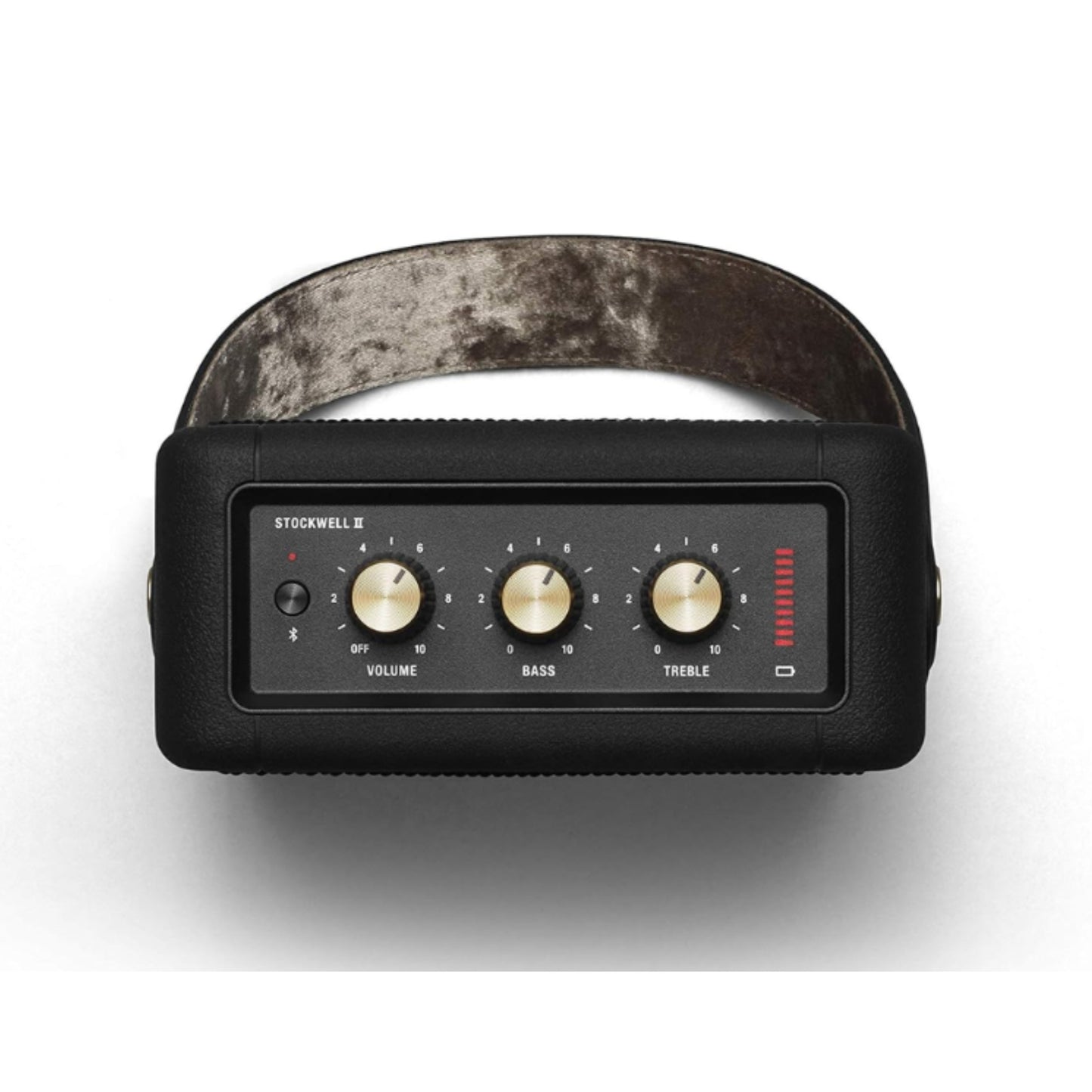 top panel of marshall stockwell 2 portable speaker