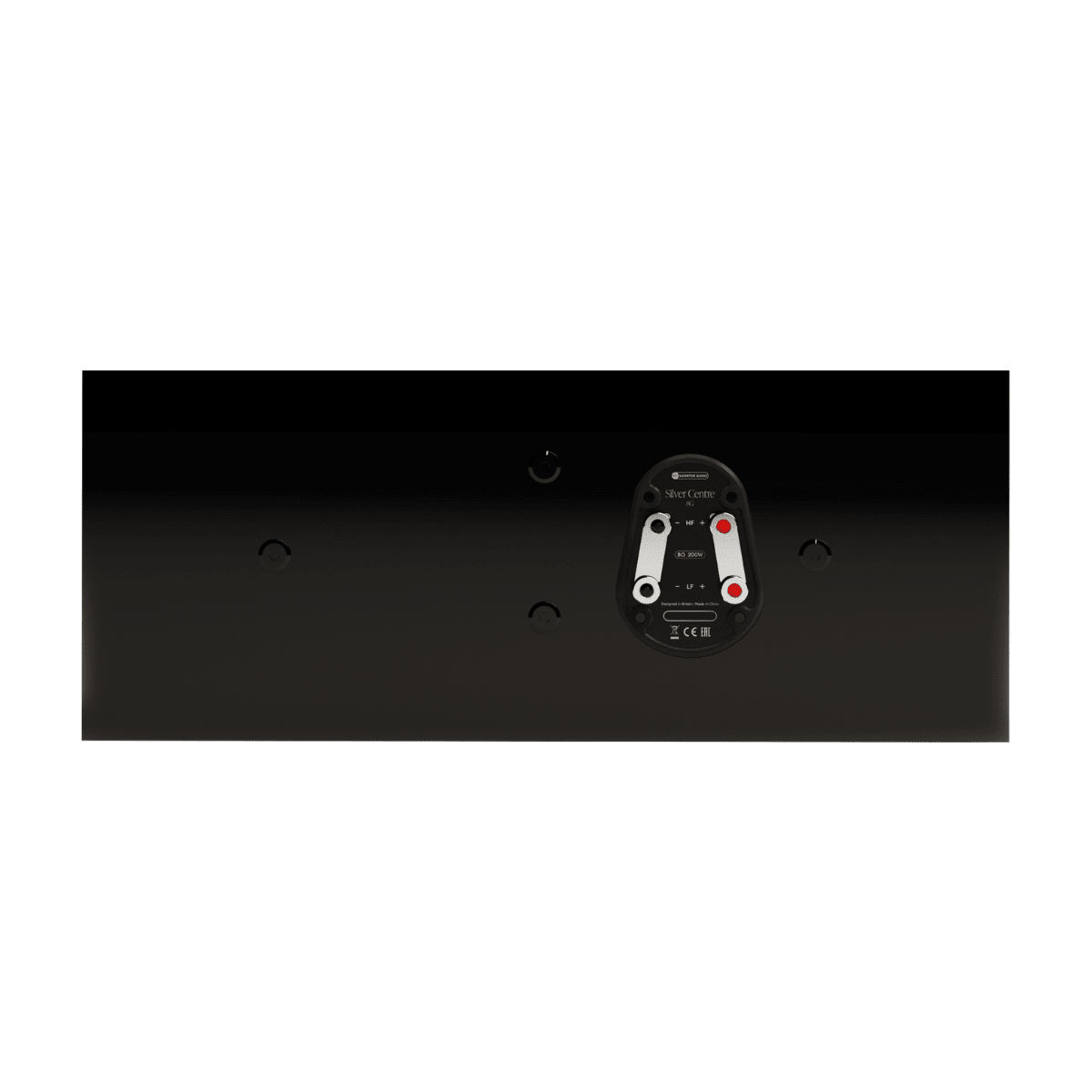 back side of monitor audio silver centre 8g speaker