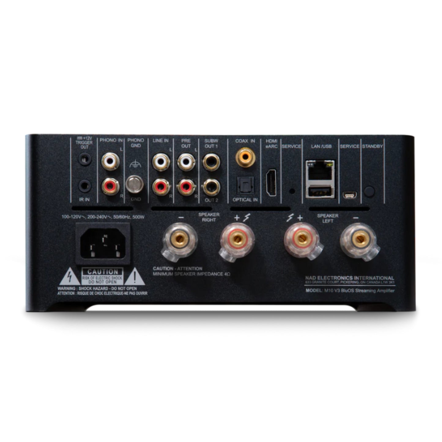 NAD M10 V3 BluOS Streaming Amplifier