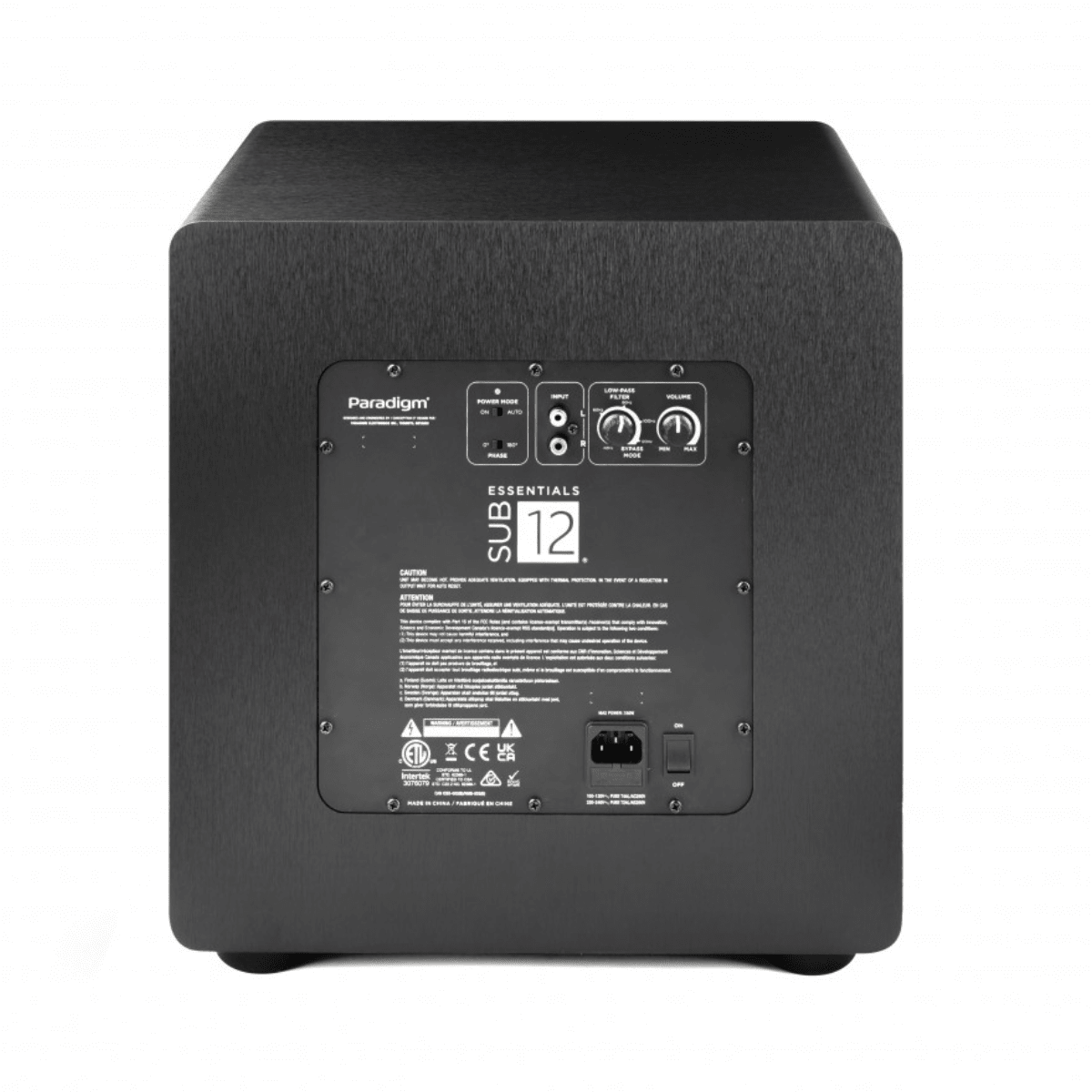 Paradigm Essentials Sub 12 Subwoofer