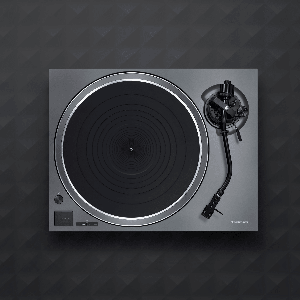 technics sl1500csp turntable top view