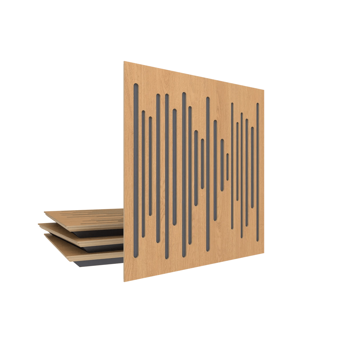 Vicoustic Wavewood Ultra Lite Acoustic Panel For Medium-Frequency Sound Absorption