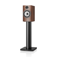 Wooden speaker on a white background