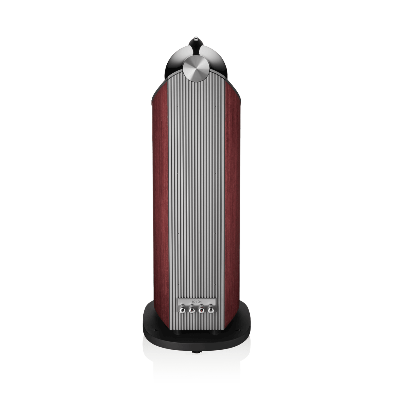 Vintage-style radio receiver on a white background