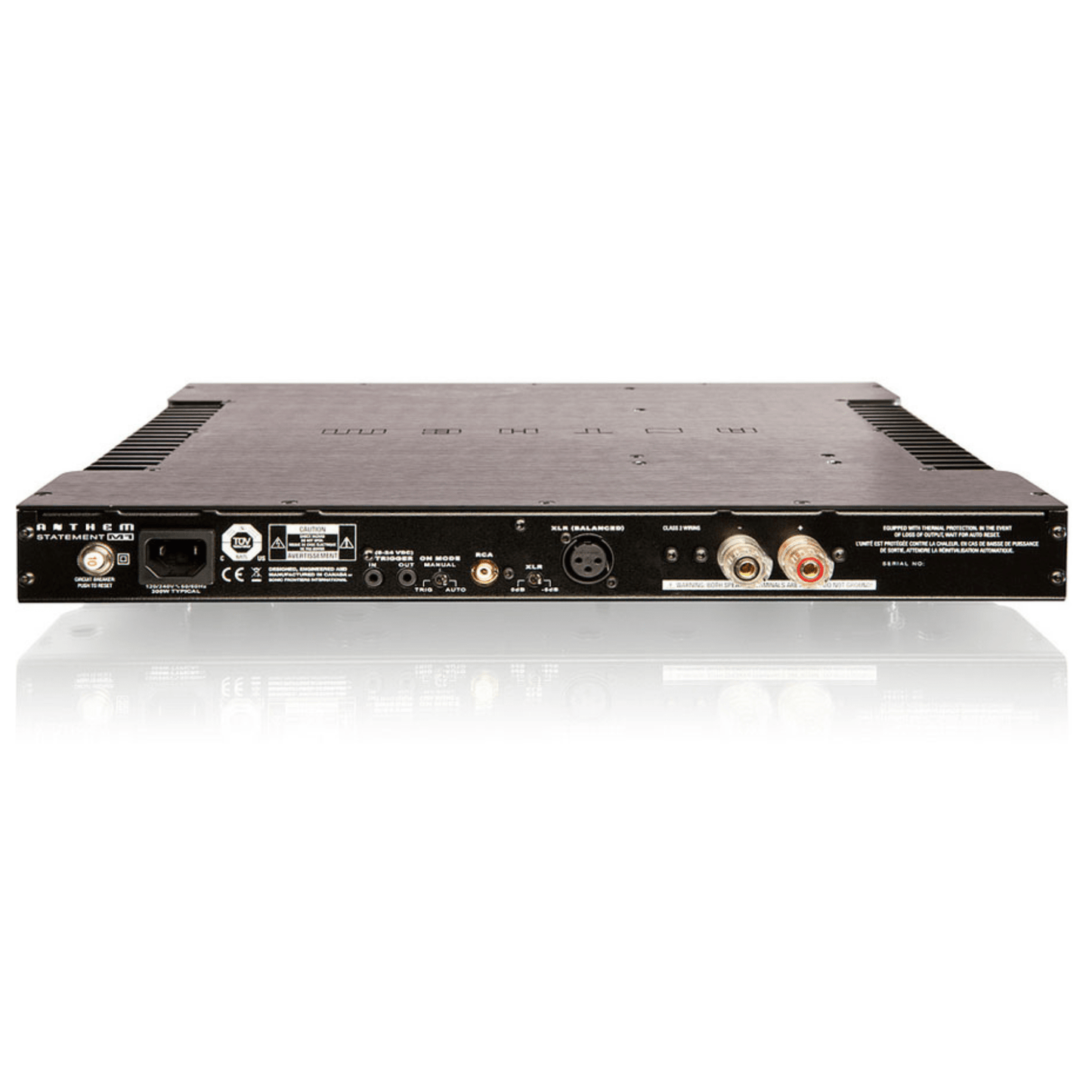 Black Anthem_m1 Amplifier back view