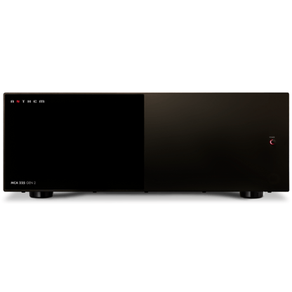 Black Anthem MCA 225 GEN 2 2-Channel Power Amplifier front view