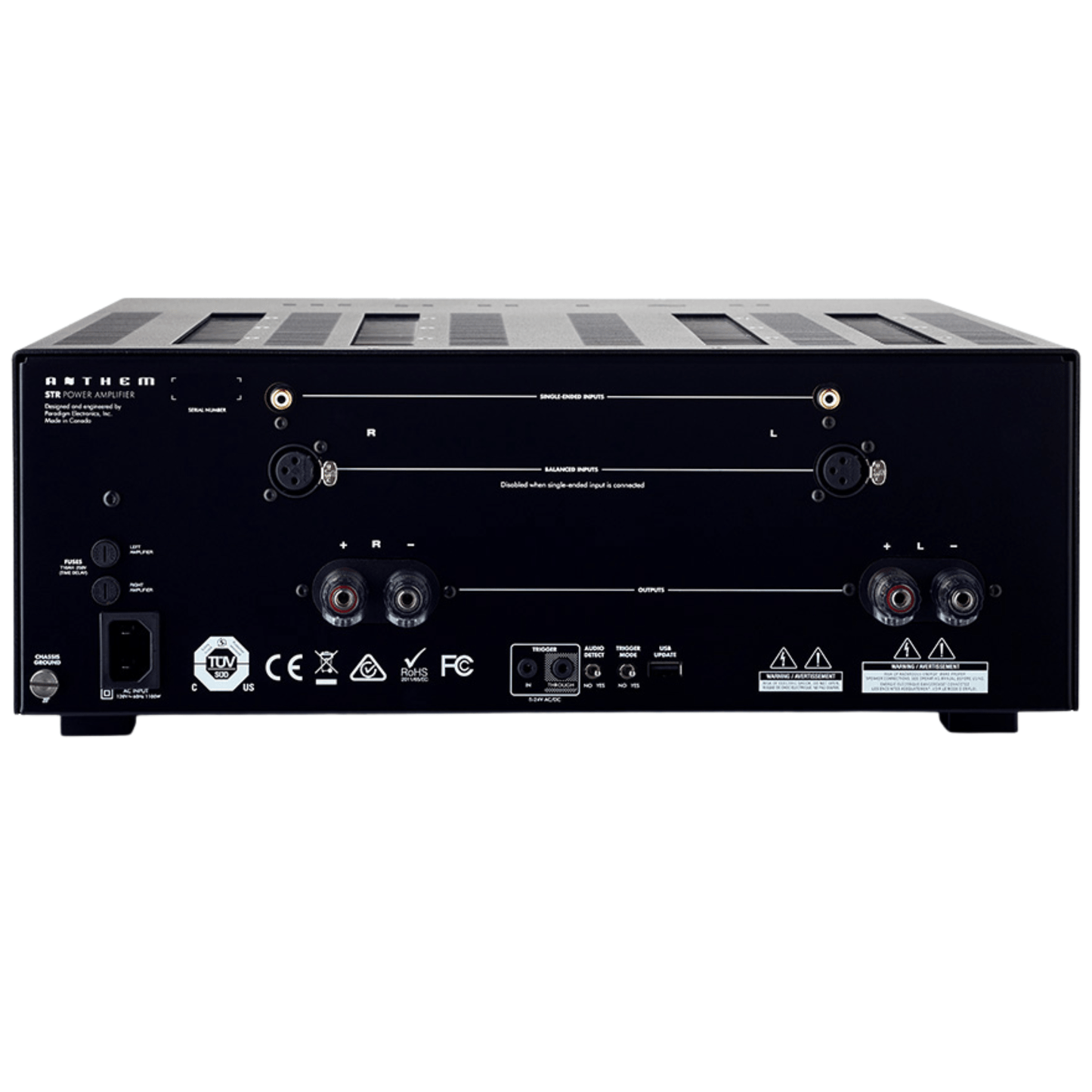 Black Anthem_str_power_Amplifier back view