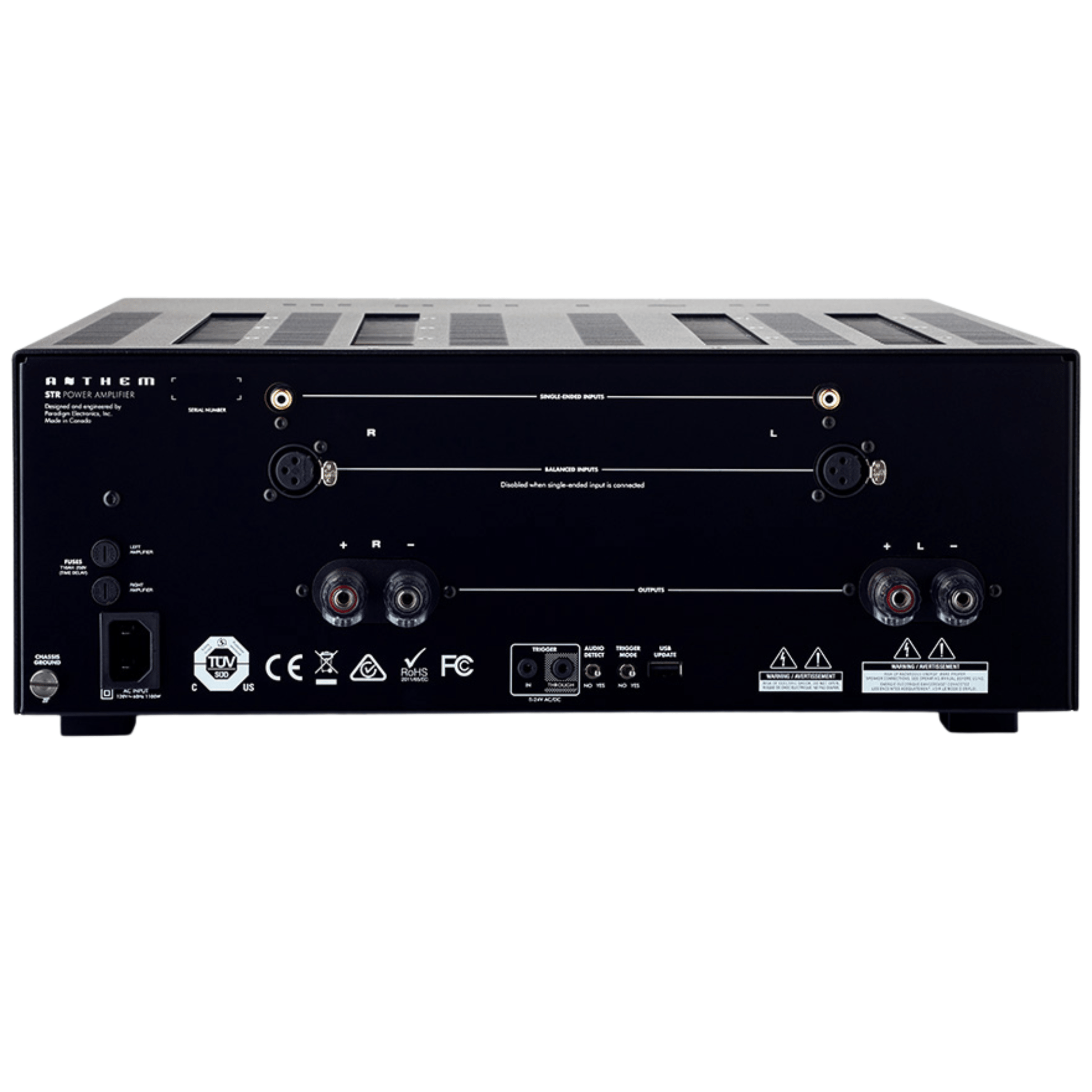 Black Anthem_str_power_Amplifier back view