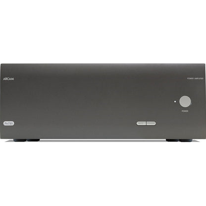 Black Arcam PA720 Class G Power Amplifier front view