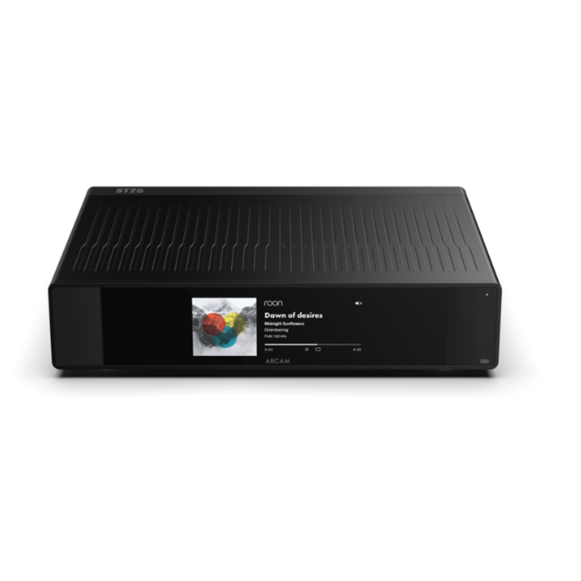 Black Arcam ST25 Ultra High Resolution Streamer top view