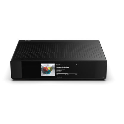 Black Arcam ST25 Ultra High Resolution Streamer top view