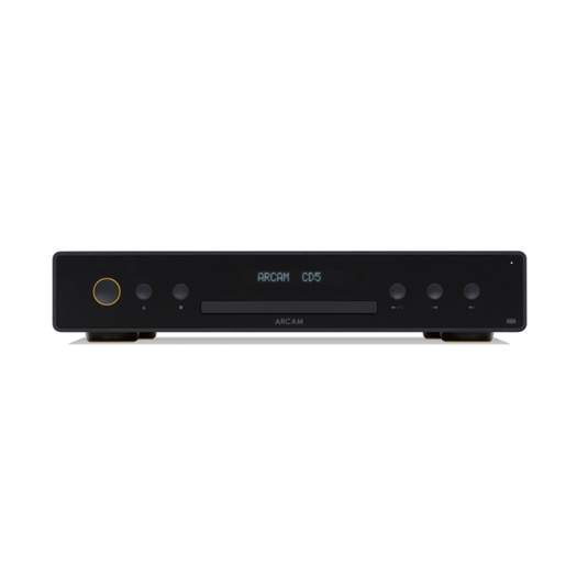 Black Arcam CD5 CD Player front view
