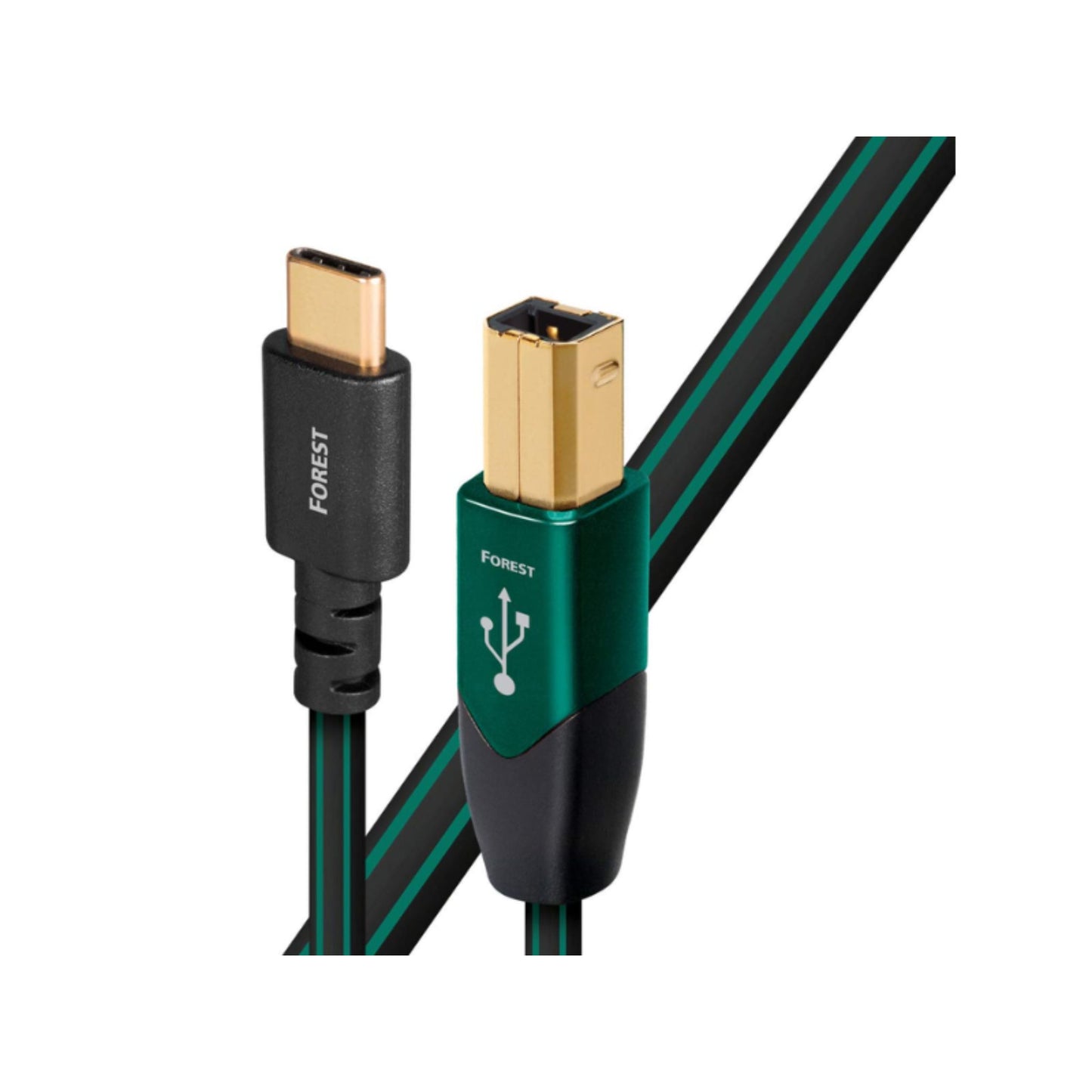 AudioQuest Forest USB B to Type C - USB-B to USB-C Cable