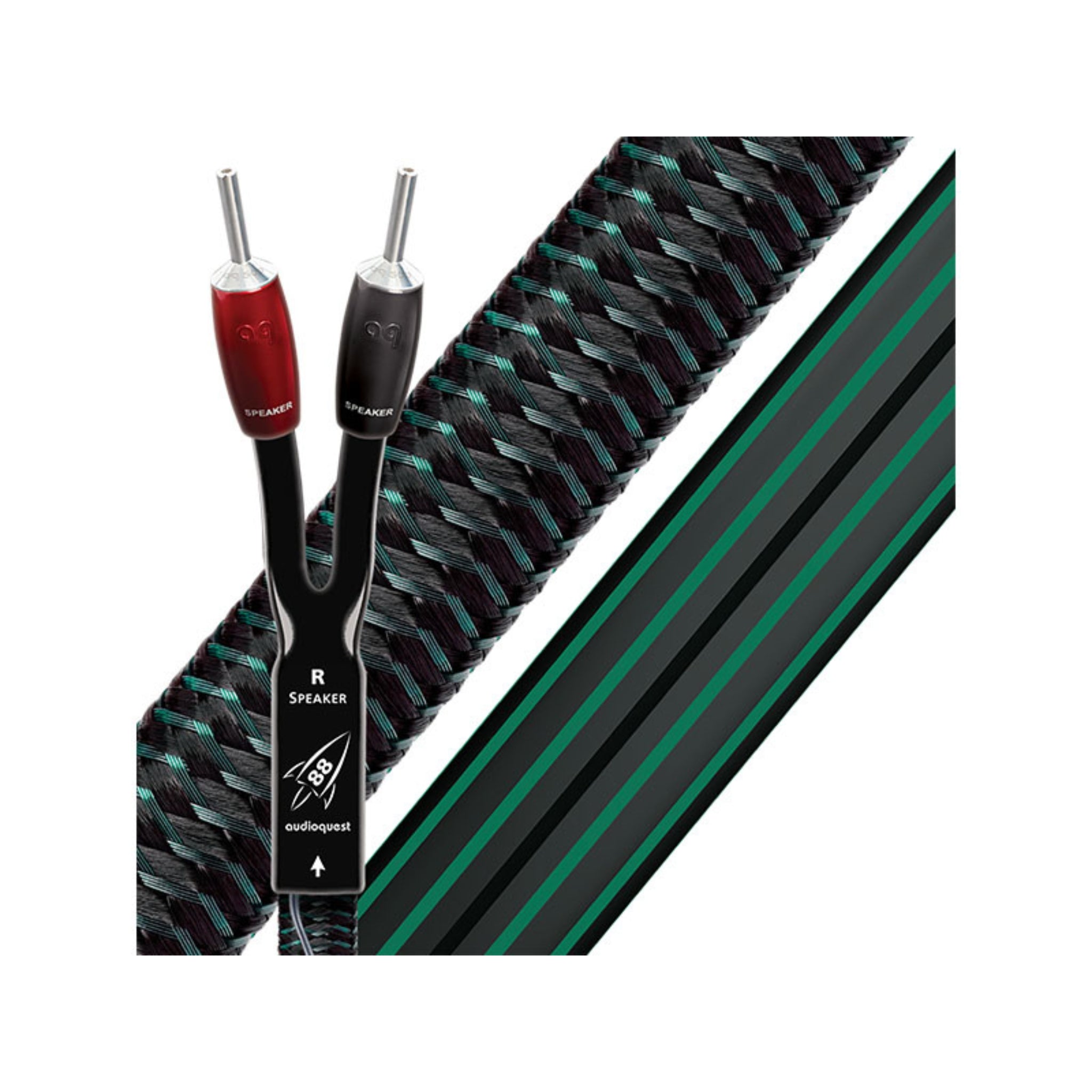 Audioquest Rocket 88 13 AWG Speaker Cables with DBS