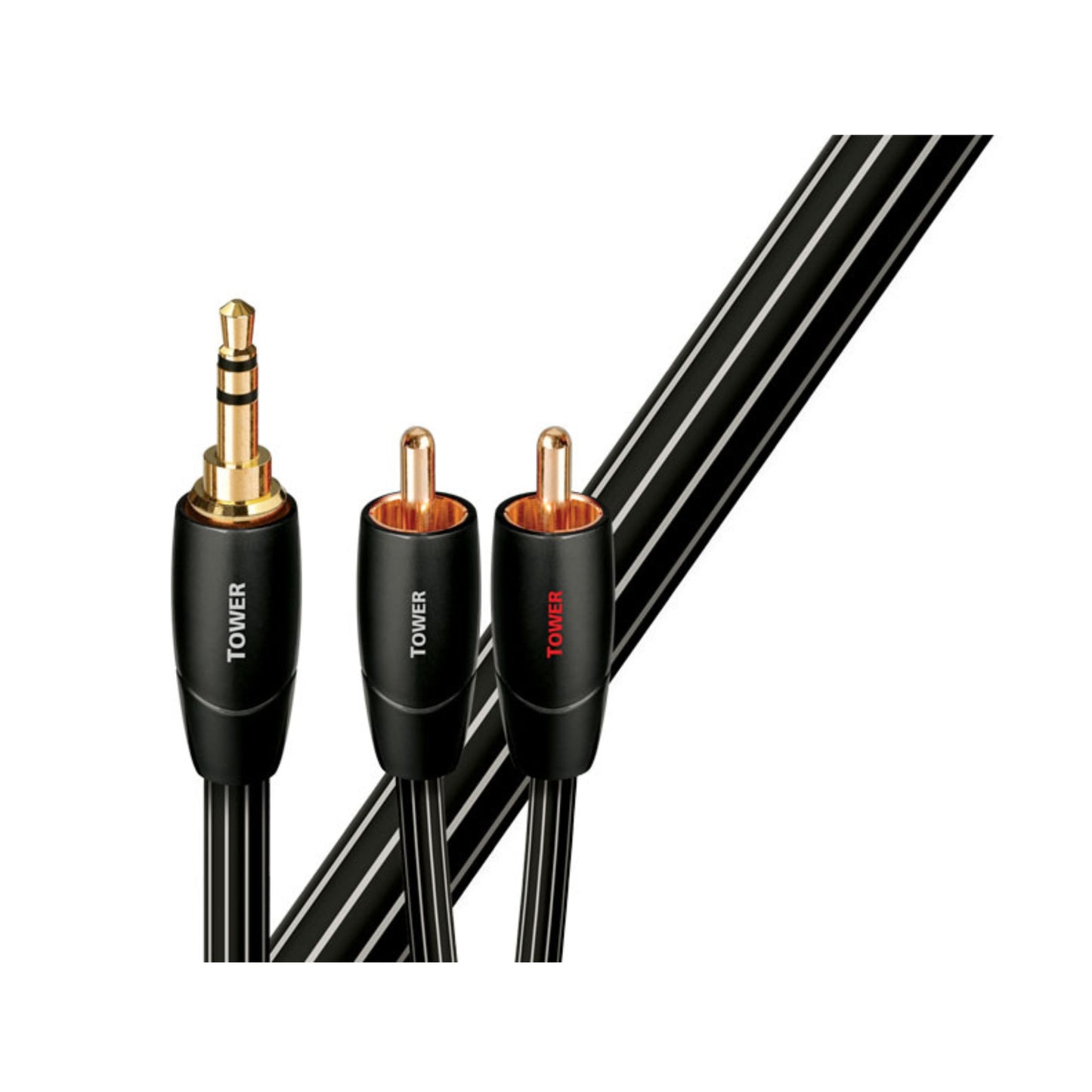 Audioquest Tower Analog-Audio Interconnect 3.5mm to 3.5mm Cable