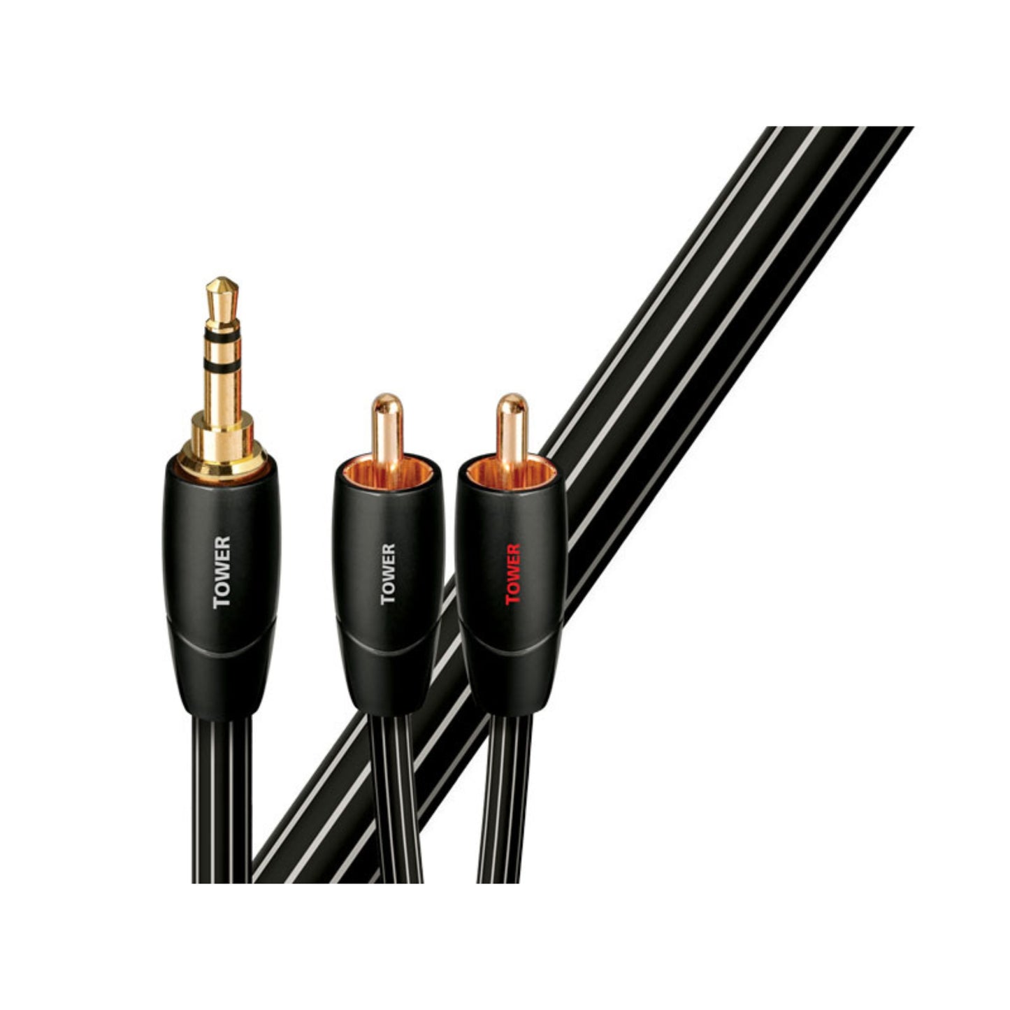 Audioquest Tower Analog-Audio Interconnect 3.5mm to RCA Cable