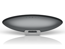 Black frying pan on a white background