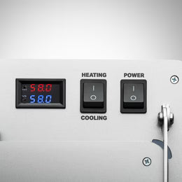 Flatten it record flattening machine control panel detail
