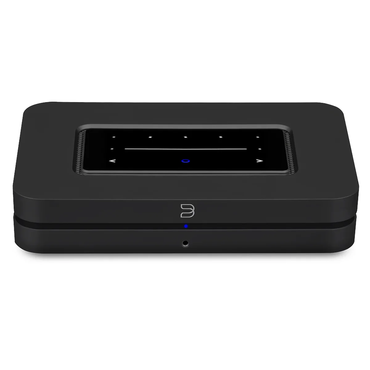 front panel of bluesound node n130 streamer