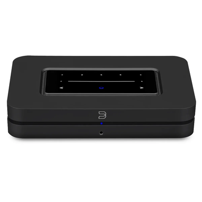 front panel of bluesound node n130 streamer