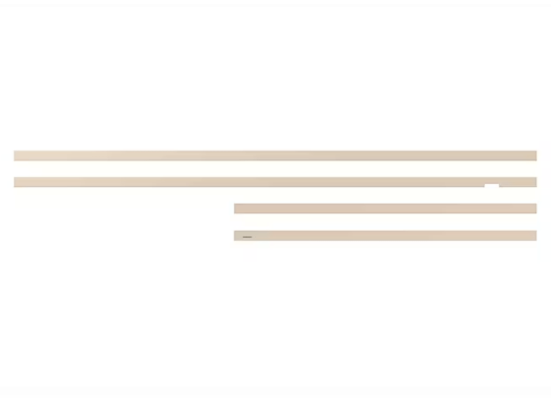 43" Samsung Customizable Bezel in Sand Metal/Beveled - VG-SCFC43SGMZA