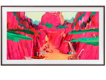 85" Samsung The Frame Customizable Bezel Modern Brown - VG-SCFF85BWBZA