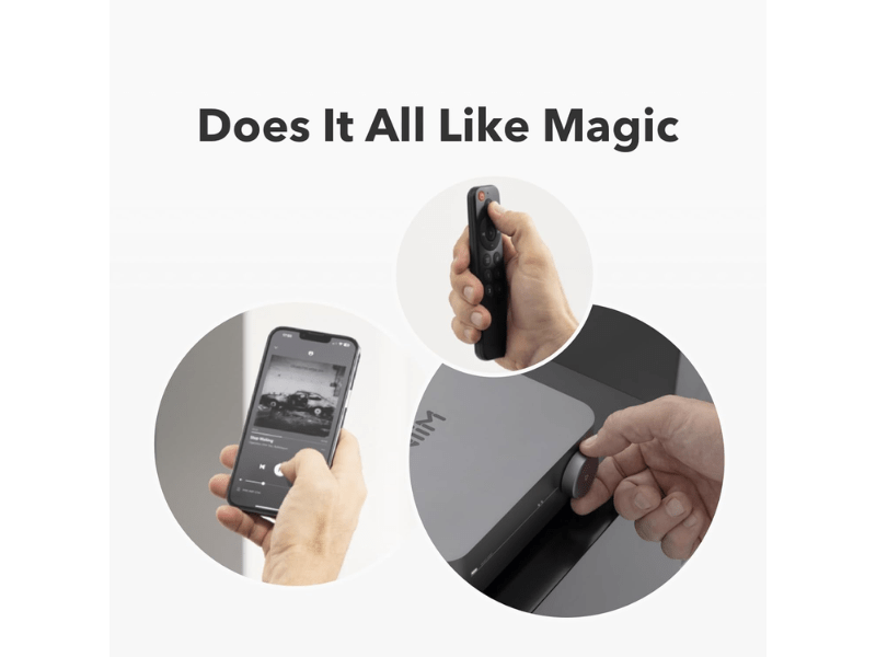 Wiim Amp Multi-Room Streaming Amplifier - Space Grey