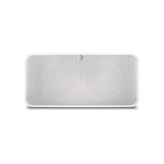 White rectangular speaker on a white background