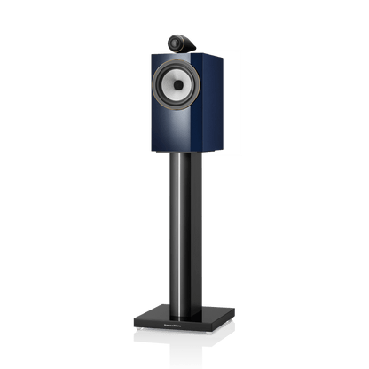 Blue speaker on a white background