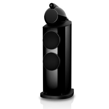 black bowers wilkins 802 d5 speaker with grille