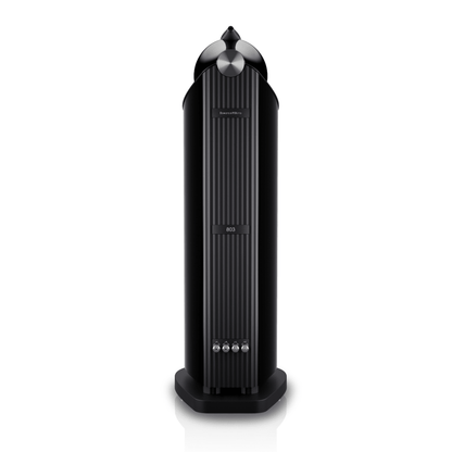 rear of Bowers Wilkins 803 D5 speaker
