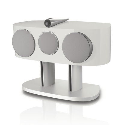 white bowers wilkins htm81 d5 center speaker with grille