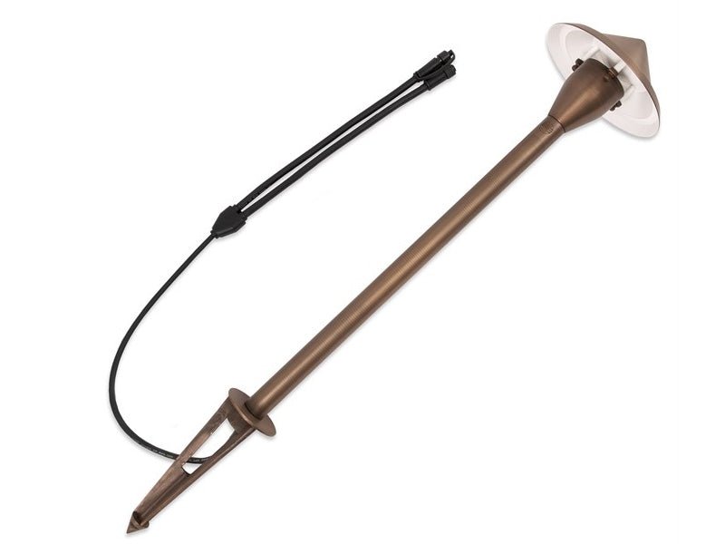 Coastal Source 7" China Hat Path Light - Lamp Included
