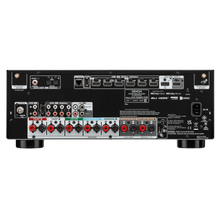 The Denon AVR-X2900H AV Receiver back side