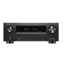 Denon AVR-X3800H Receiver in Black front view