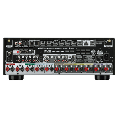 denon avrx3900h av receiver back view