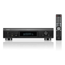 Black Denon DN-2000NE Streamer with Remote Front View