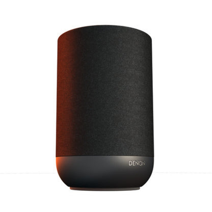 Denon Home 200 charcoal colour wireless smart speaker front view