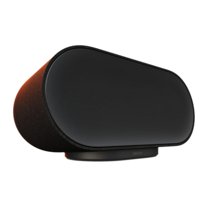 Denon Home 600 wireless smart speaker front view charcoal colour