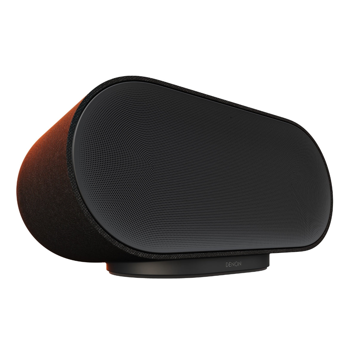 Denon Home 600 wireless smart speaker front view charcoal colour