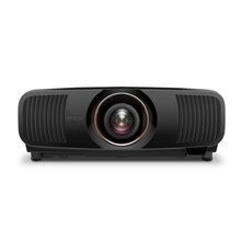 black epson projector front view