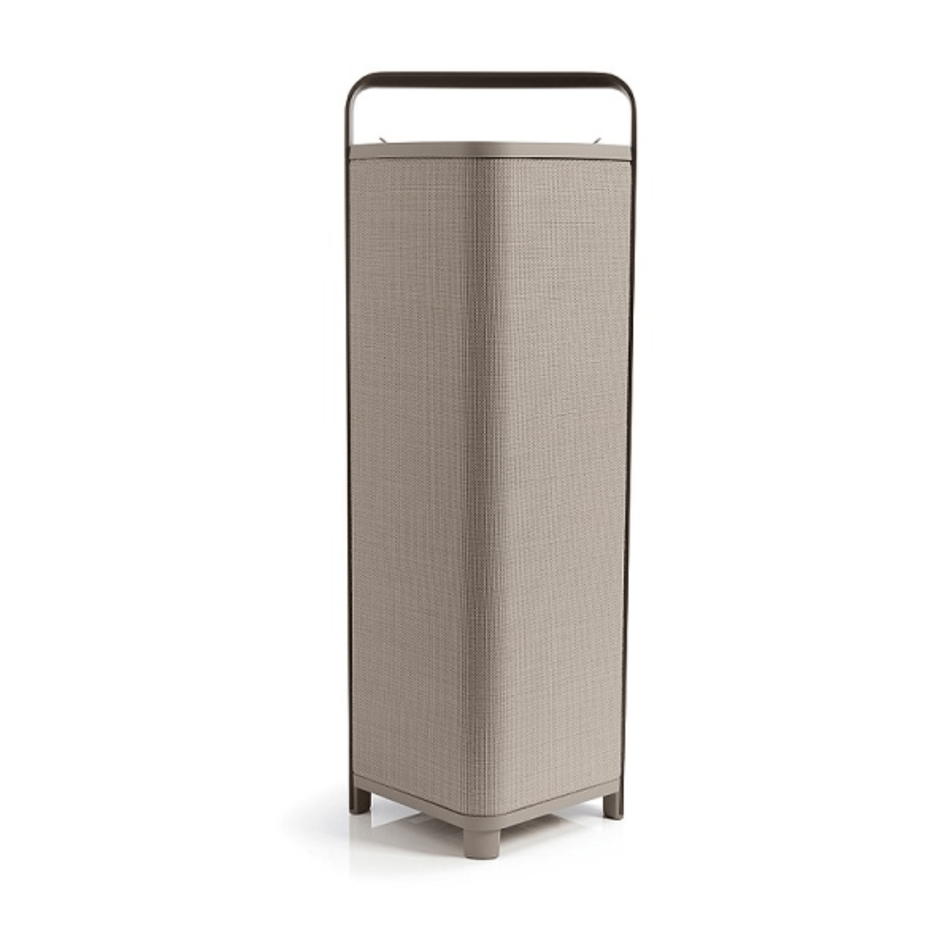 beige escape outdoor speaker on white background