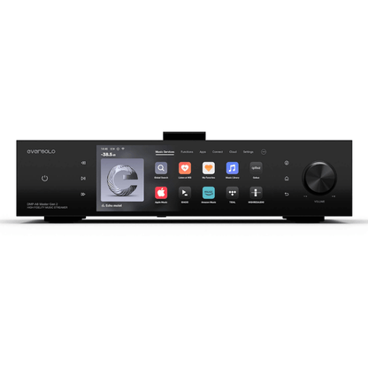 front panel of eversolo dmp a8 master gen2 streamer