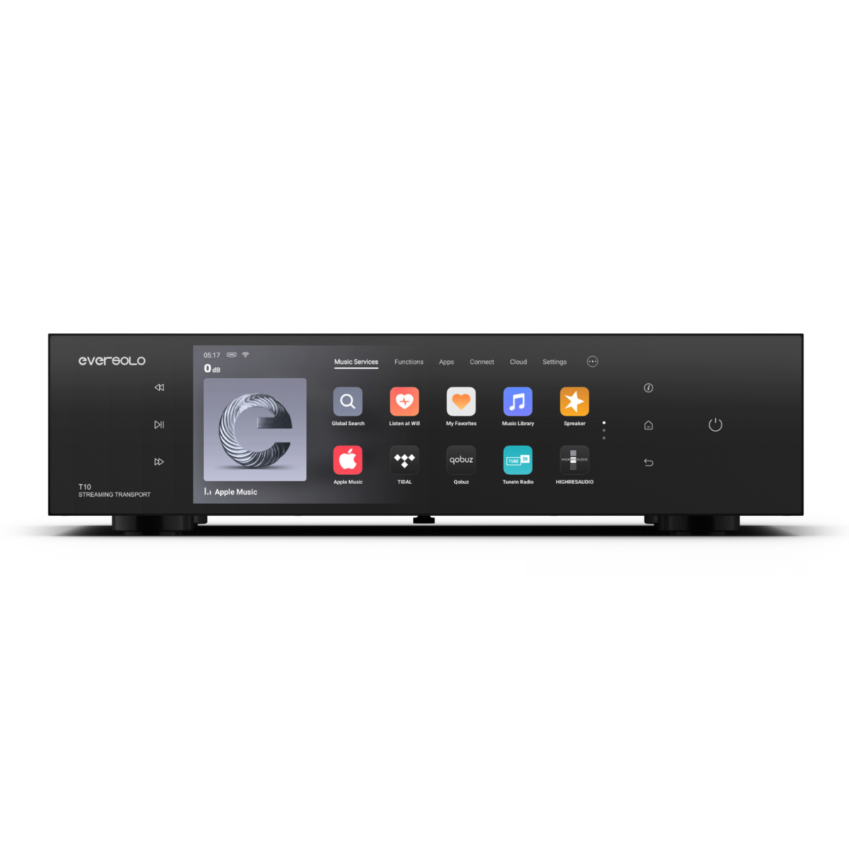 eversolo t10 front panel