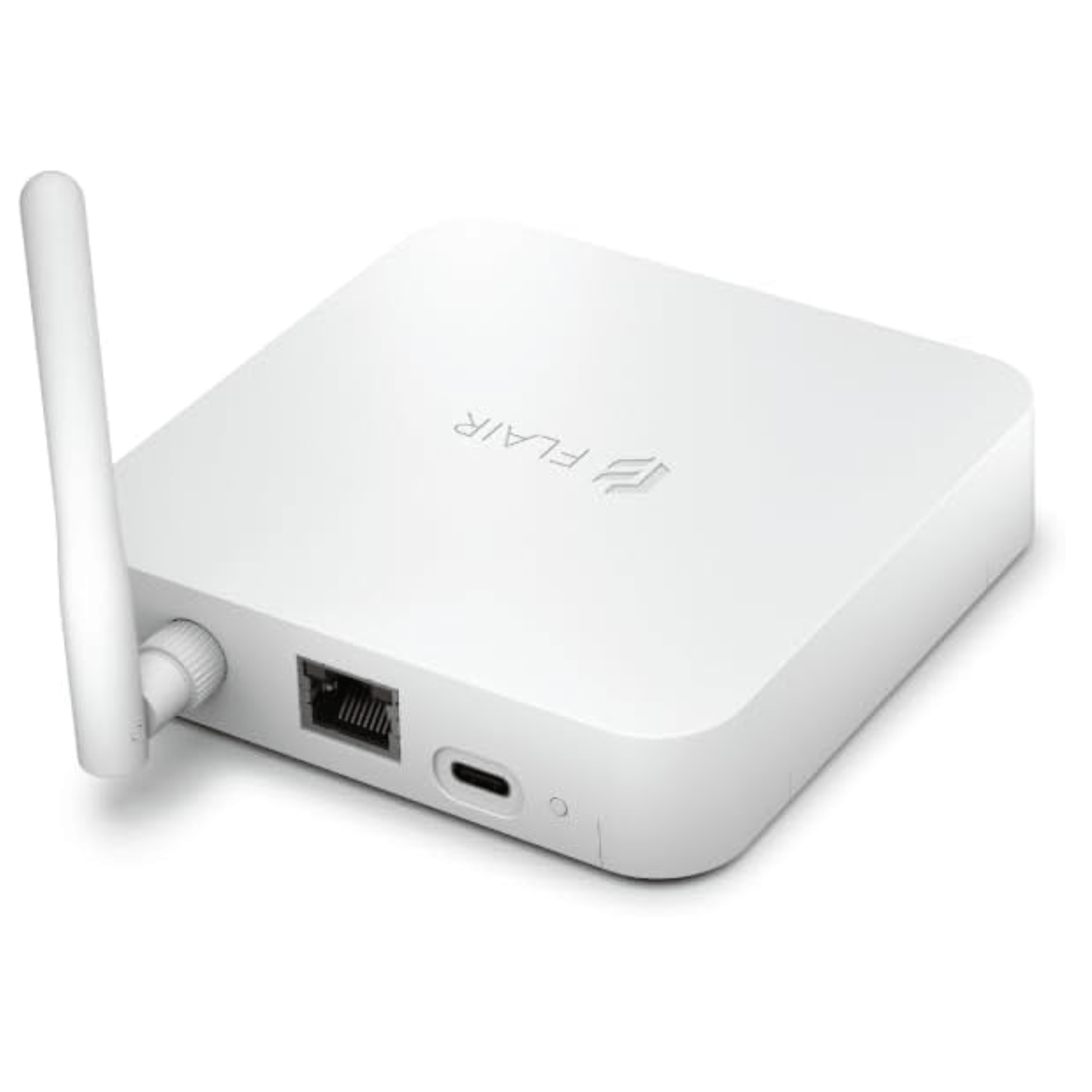flair bridge networking device on white background with antenna