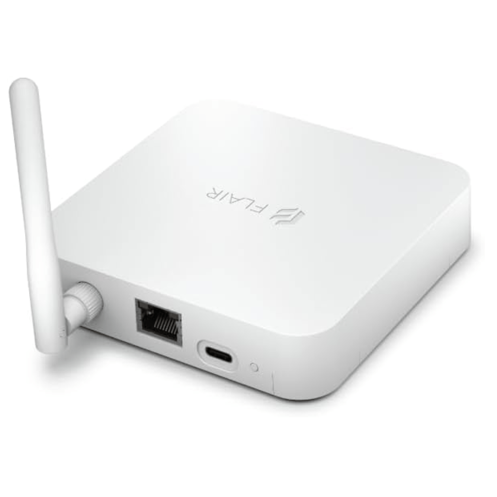 flair bridge networking device on white background with antenna